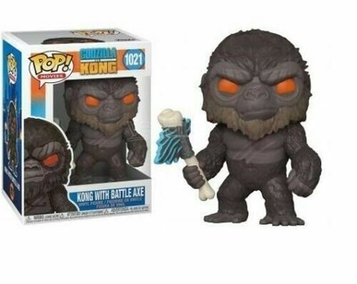 Funko Pop Movies Kong with Battle Axe 1021 Vinyl Figur NEU