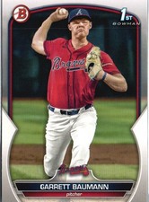 2023 Bowman Draft #BD-172 Garrett Baumann
