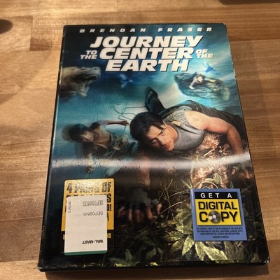 Journey To The Center Of The Earth DVD 3D Widescreen Brendan Fraser 2008 PG