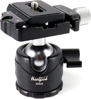 Tripod Ball Head Mount for Rifle Shooting Sticks Stands Gun Rest, Arca Swiss Pla