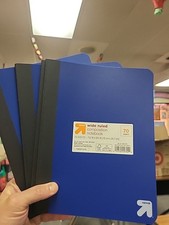 Up up Composition Notebook, New 4 Pack, Wide Ruled Paper, 7.5"x9.75", 70 Sheets