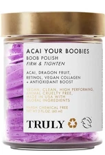 Truly Beauty Acai Firm Polish Your Boobies 2 Oz FULL Size
