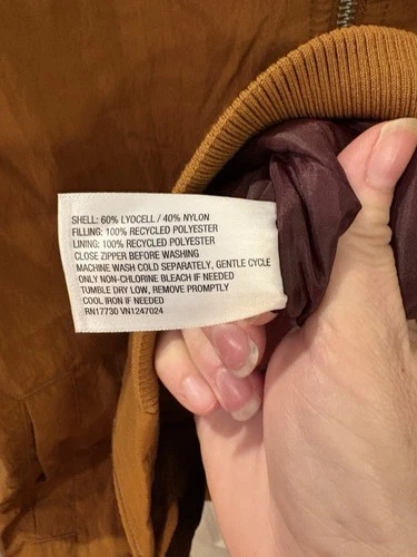 NWT Coat Men’s Size L Goodfellow & Co Brown SKU TR211 Chest 54” image 5