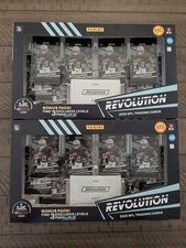 2025 NFL PANINI Revolution Football Trading Card Bundle DEBUT EDITION-2 Boxes A