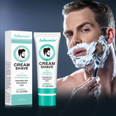 Vanilla Shaving Cream Moisturizing And Nourishing Foam Men