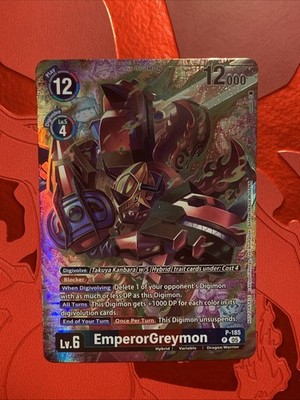 EmperorGreymon - P-185 P - Illustration Celebration Pack - Digimon TCG