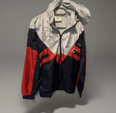 Adidas Windbreaker Jacke Size L 🏸🏸🏸 Retro Vintage Track JACKET 90s 90er - Bild 1 von 4