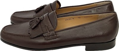 Bruno Magli Connor Tassel Loafers Men Brown Leather Kiltie  display picture 1