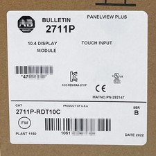 Sealed Allen-Bradley 2711P-RDT10C Pl 1000 Color Touch Display Module US Free Tax
