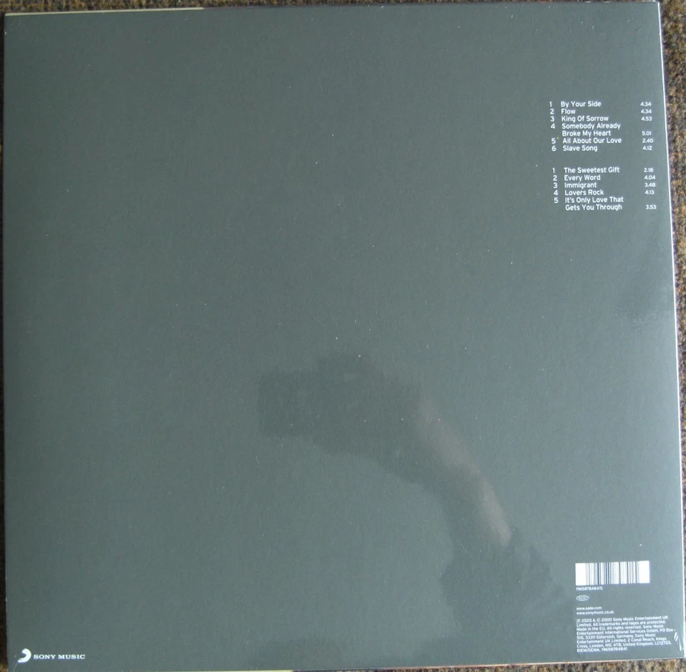 Sade – Lovers Rock Vinyl, LP, Album Repress - Bild 2 von 2