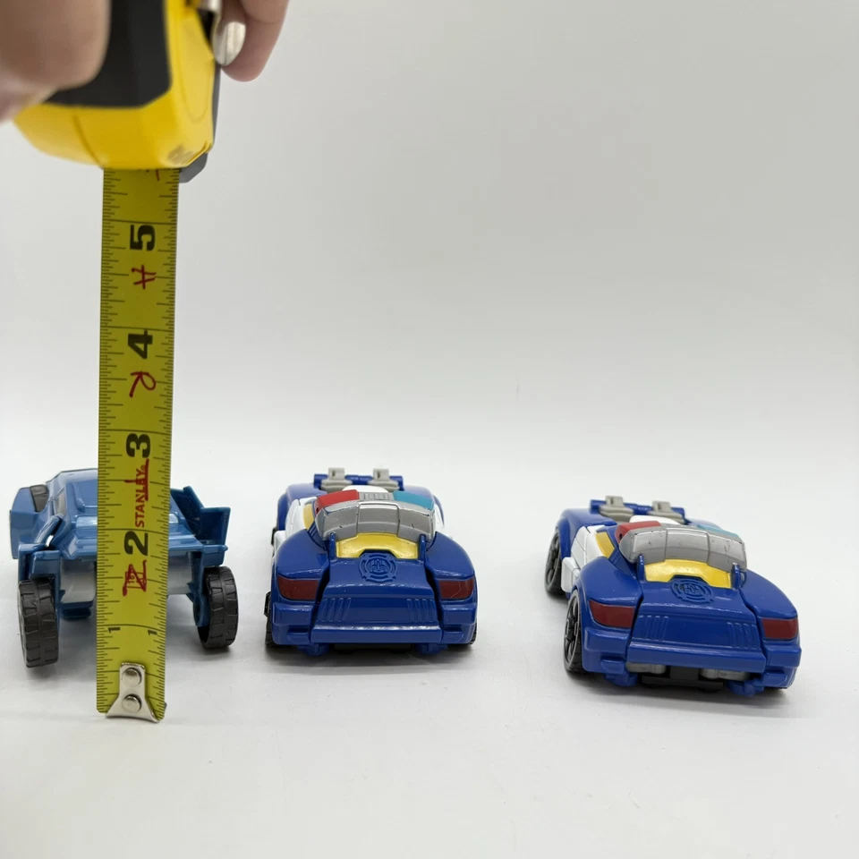 Transformers Robots in Disguise Steeljaw One 1 Step Changer & Playskool Chase Foto 4 de 4