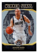 #12 Jason Kidd 2020-21 Donruss Optic Winner Stays Holo