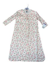 Hudson Baby Girls Long Sleeve Cotton Sleeping Bag XL 18-24 Months - Rose Nwt