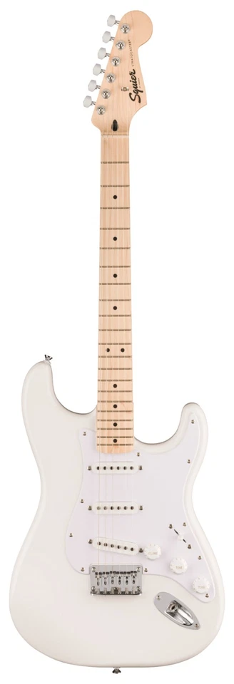 B-WARE Squier by Fender Sonic Stratocaster HT Arctic White MN Einsteiger Gitarre - Bild 1 von 4