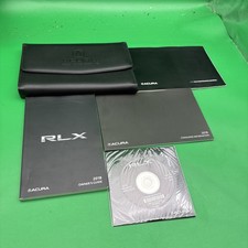 2018 Acura RLX Owners Manual  guide With case complete set