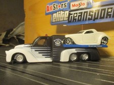 HO 1:64 Metal Body Slot Car Custom Metal Body 2 Slotcars MAISTO MISSILE TOW JADA
