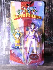 MCFARLANE DC MULTIVERSE SUPER FRIENDS RETRO WAVE 3 JAYNA & GLEEK RED PLATINUM