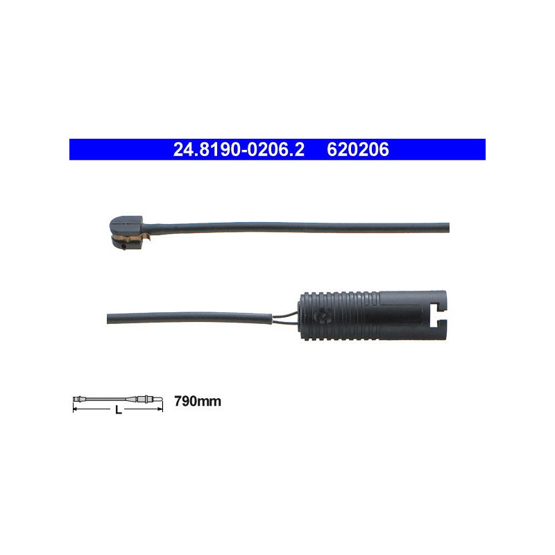 Sensore usura pastiglie Freno a disco 24.8190-0206.2 ATE per BMW 3 3 Coupé - Immagine 2