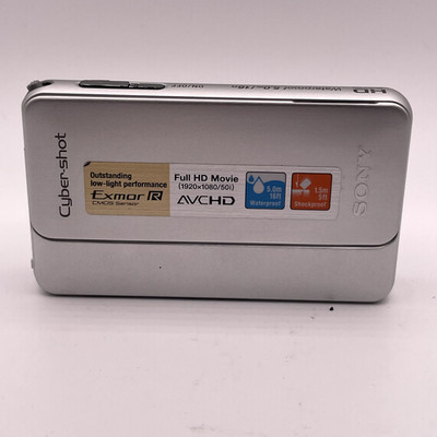 Sony Cyber-shot DSC-TX10 16.2MP Digital Camera – Silver – Touch