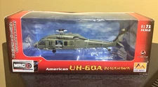 MRC Winged Ace UH-60A Black Hawk Helicopter - 1:72 Scale - Unused!