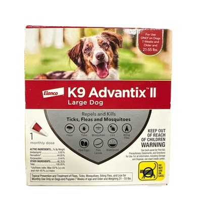 Topical Flea Treatment Advantix Medium Dog Pack Bayer K9 Advantix