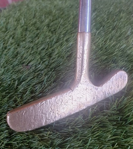Slazenger Panther brass headed Putter New Grip - Picture 2 of 9
