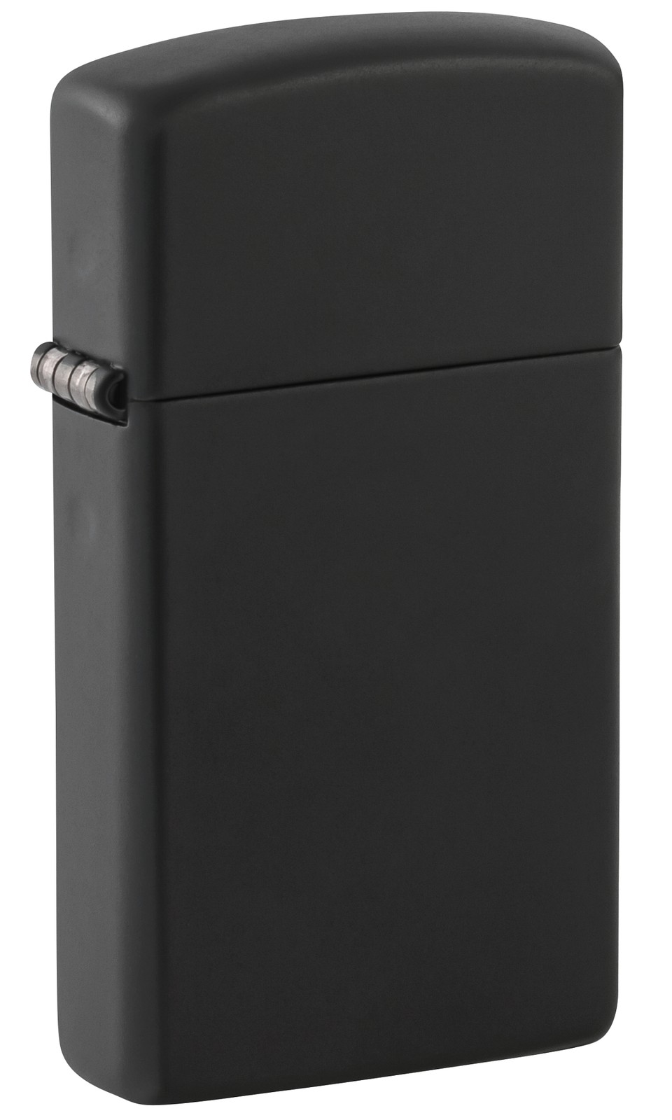 Zippo Slim Black Matte Windproof Pocket Lighter, 1618