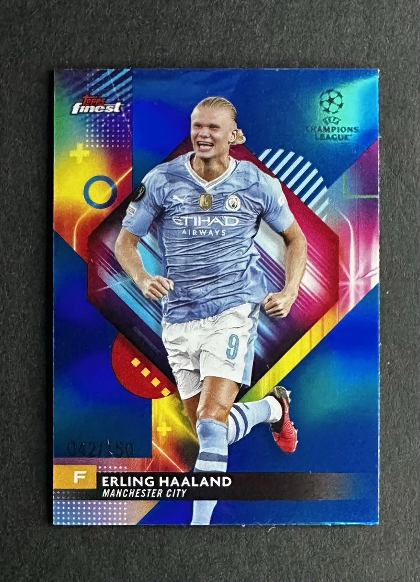 2023-24 Topps Finest UEFA Club Competitions - Erling Haaland #121