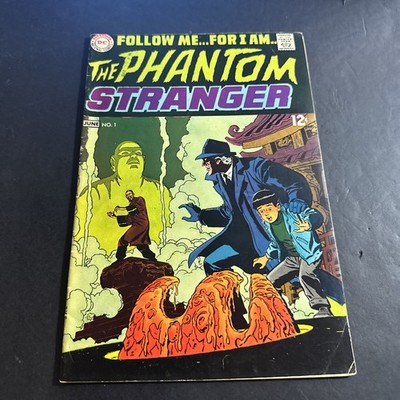 DC THE PHANTOM STRANGER COMICS #1 JUNE 1969 VG/fn Bg14