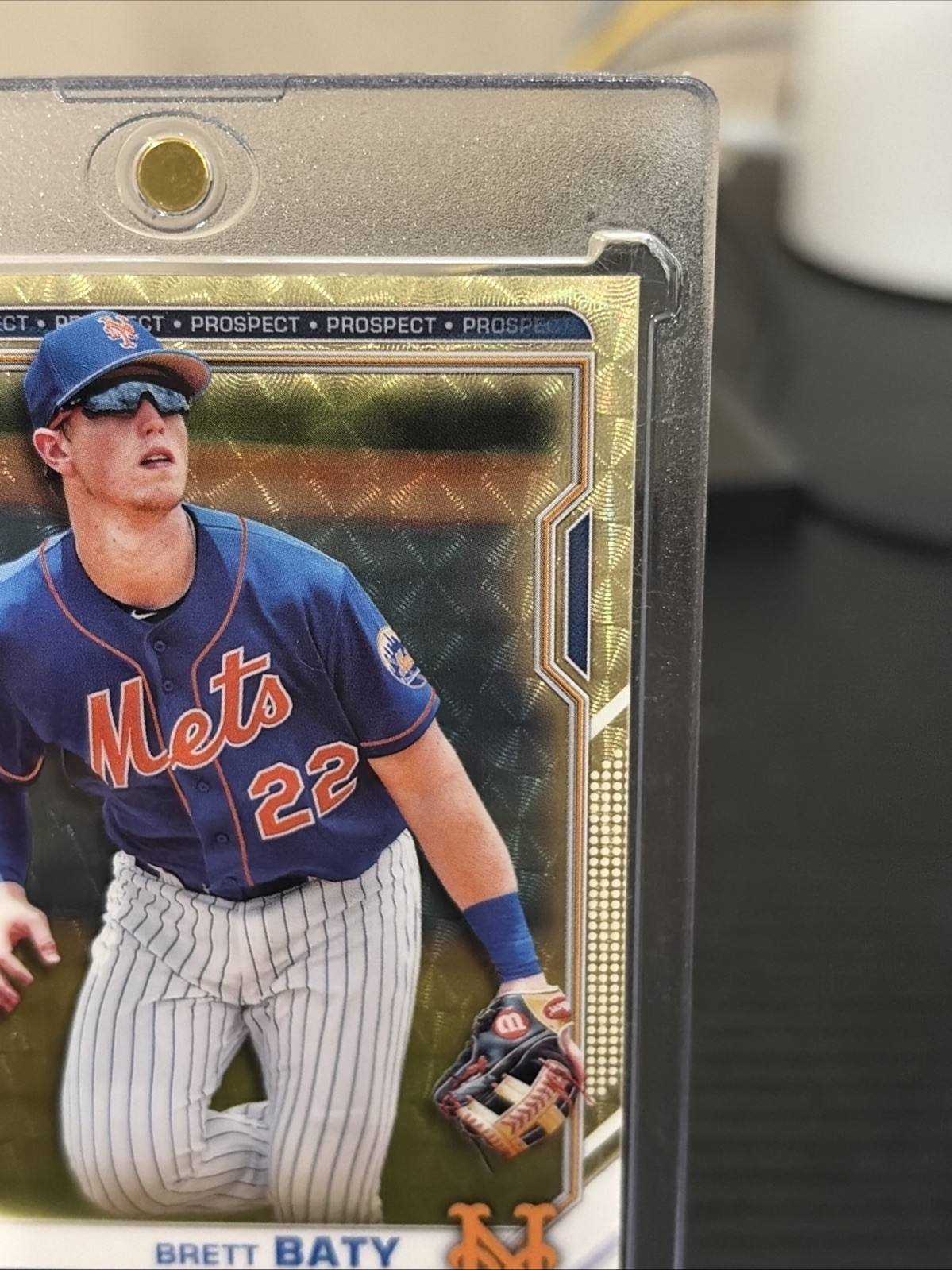 2021 Bowman Brett Baty Superfractor 1/1 view 6