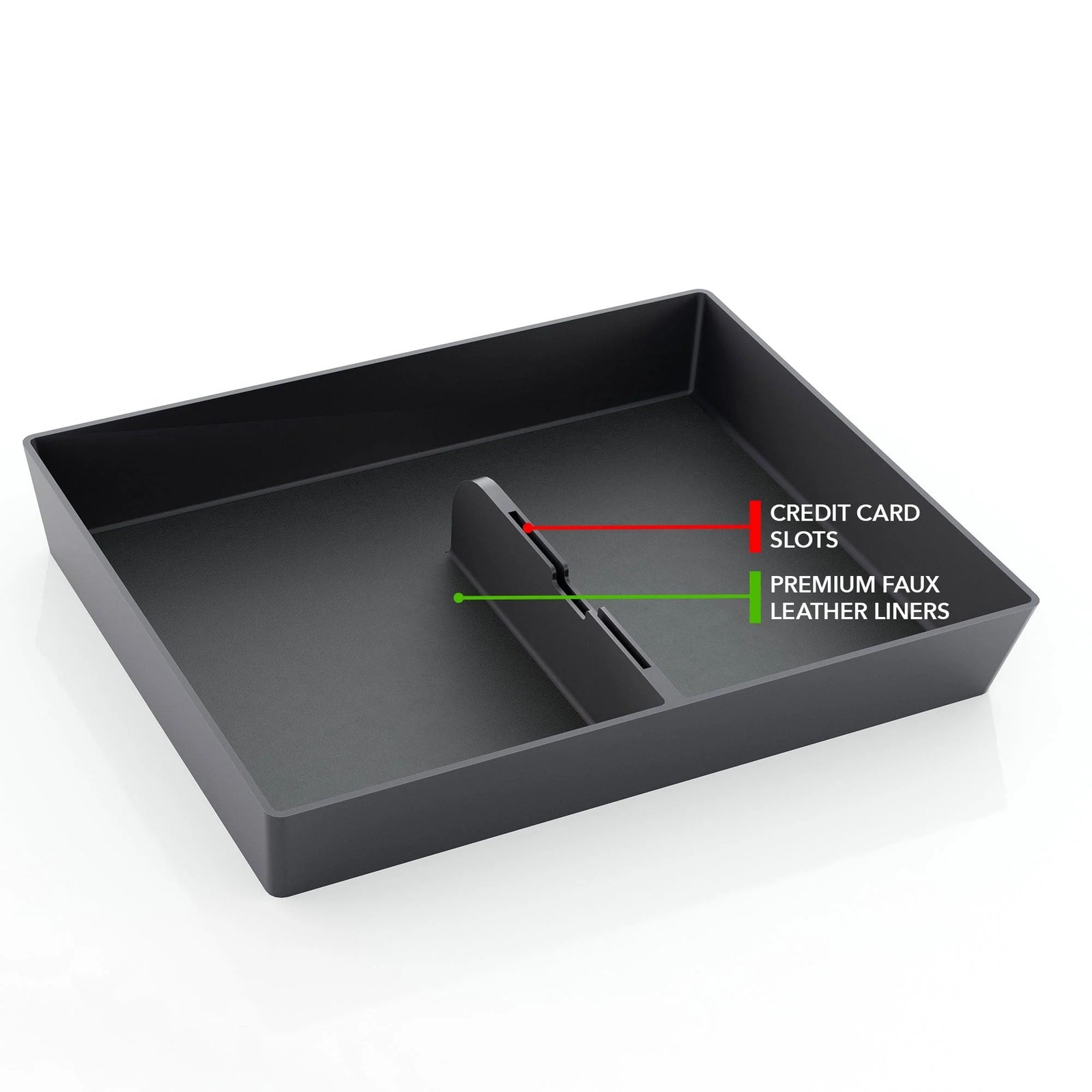 Lower Armrest Organizer | GMC Hummer EV - Storage Insert