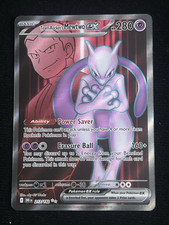 Team Rocket's Mewtwo ex 213/182 SV10 Destined Rivals Ultra Rare Full Art Holo on eBay
