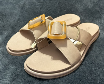 Olukai LA'I Slide Women's Size 10 Taupe Water Friendly Sandals