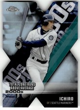 2020 Topps Chrome Decade of Dominance Die Cut Ichiro #DOD-14 Seattle Mariners