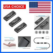 USB C Adapter 3 Pack, USBC Female to Female Adapter 10Gbps USB 3.1 OTG for Co...