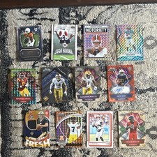 SSP Rookie Insert Auto 12 Card Lot Sanders/ Hunter/Burrow/Willis/Boutte/Sims