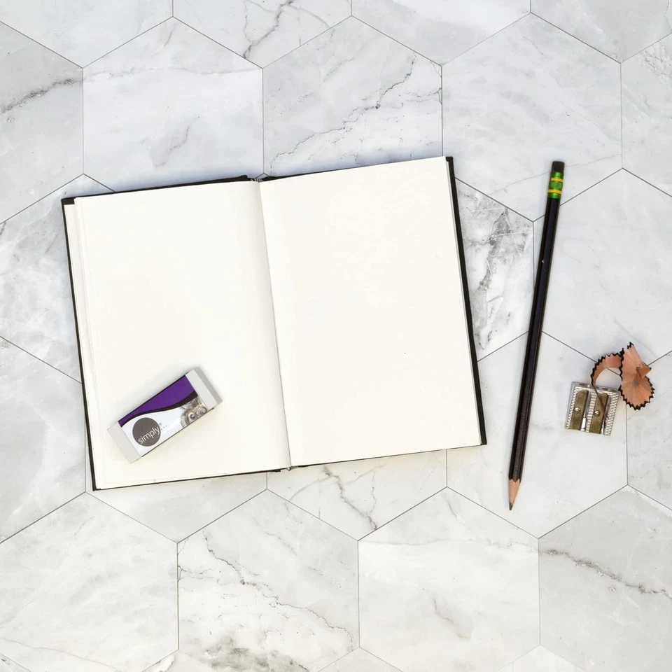 Daler-Rowney Simply Sketchbook - 4in x 6in Hardbound Sketchbook - 110-Page Black - Image 2 of 4