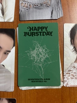 WOOZY SEVENTEEN Official Photocard [HAPPY BURSTDAY ]_Kpop