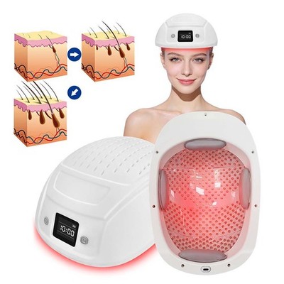 650nm Photobiomodulation Hair Growth Cap for Alopecia Areata Scalp Health Care