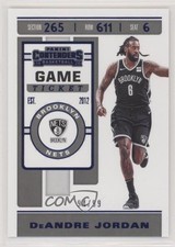 2019-20 Panini Contenders Game Ticket Blue 94/99 DeAndre Jordan #24 7ka