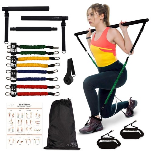 Kit Pilates Essentiel – Anneau, Ballon Et Bande De Résistance, PVC Durable Pour Maison Ou Déplacement