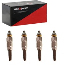 4x MAXGEAR GLÜHKERZEN 66-0002 passend für 4-ZYLINDER AUDI 100 80 90 A4
