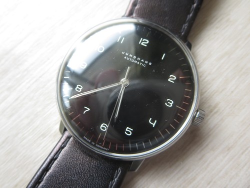 Junghans Max Bill 27.3400 Automatic Watch 38mm Made in Germany w/Box, Paper