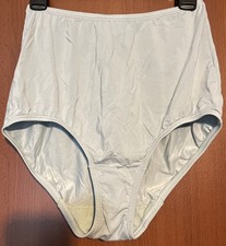 Vtg Olga Silky Smooth Without a Stitch 23173K Bluegreen BRIEF Size 6