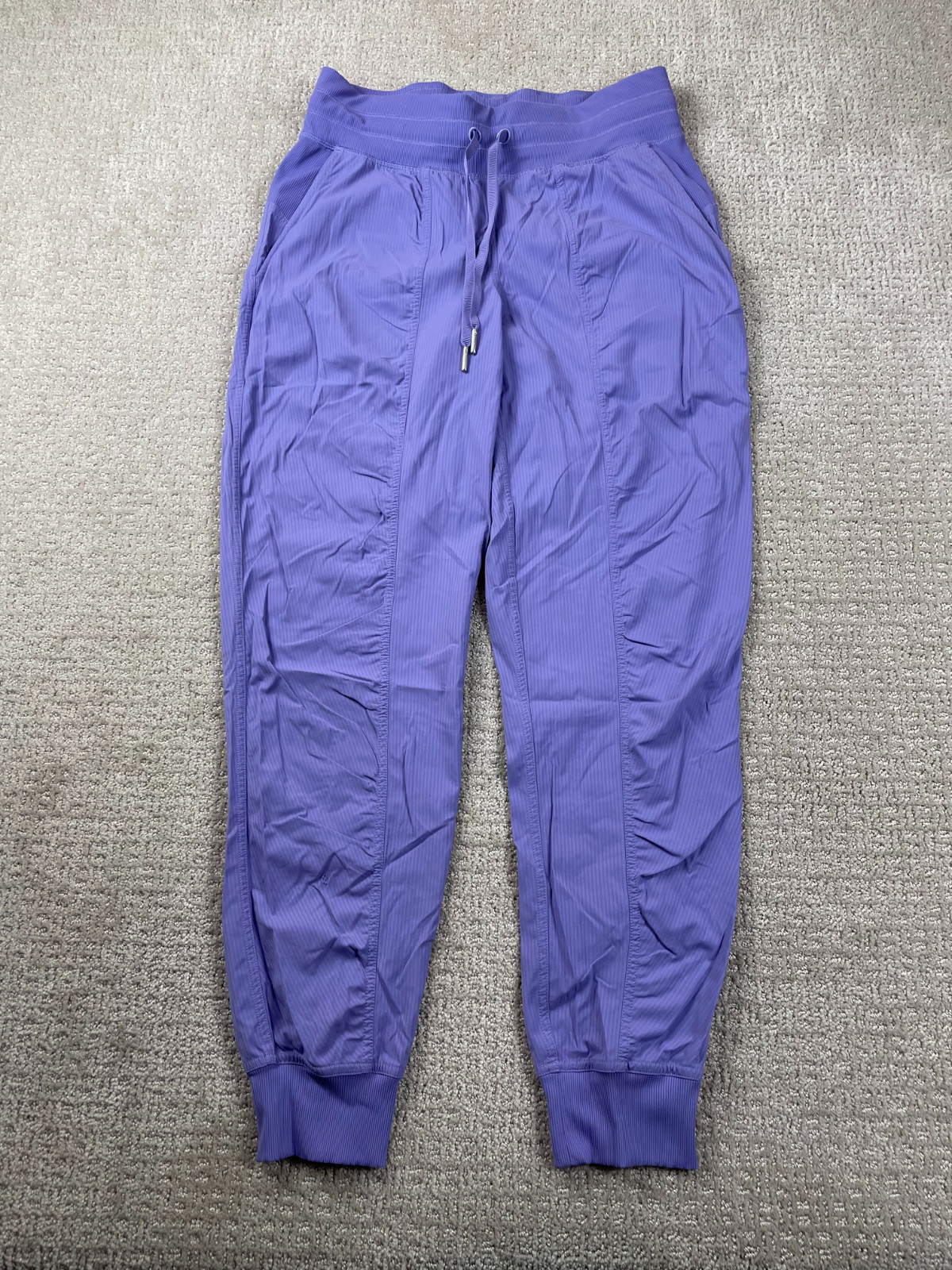 Lululemon Dance Studio Joggers Womens 6 Purple Tapered Athleticwear Training Gym