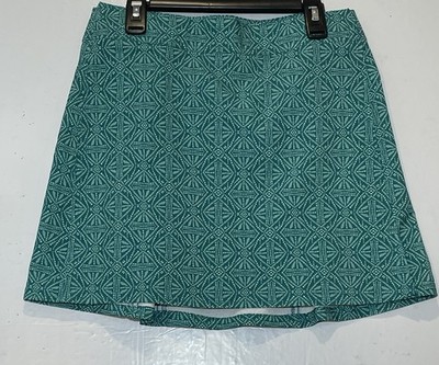 RipSkirt Hawaii Mini Wrap Skirt Size XS Green Leaf Batik Swim Beach Cover Up NWT