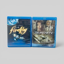 Firefly Complete Series & Serenity Movie on Blu-Ray HTF Set Sci-Fi TV Show