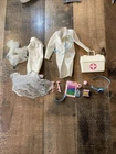 Vintage Doctor Barbie Doll Mattel 1988 Medical Career Outfit & Accessories