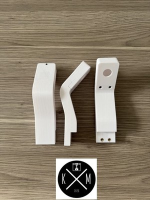Autodarts Kamerahalter Für Winmau Plasma Ring mit M4 Gewinde OV9732 Weiss