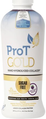 ProT Gold Oral Protein Supplement Berry 30 oz Bottle EXP 05/2026